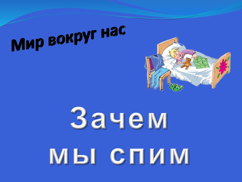 Мир вокруг нас Зачем          